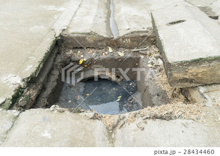 Working for drain cleaning 28434460