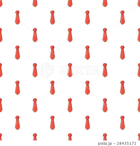 Men tie pattern, cartoon style Men tie pattern, cartoon style 28435171