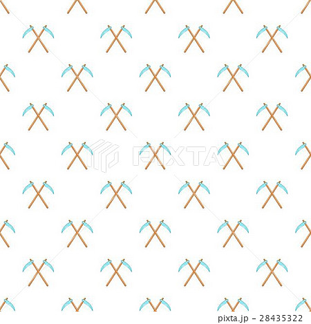 Death scythe pattern, cartoon style Death scythe pattern, cartoon style 28435322