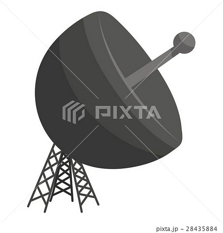 satellite dish cartoon