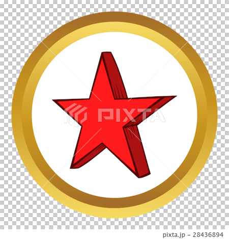 Star vector icon, cartoon style 28436894