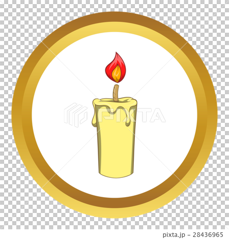 Candle vector icon 28436965