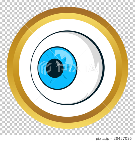 Eyes vector icon 28437056