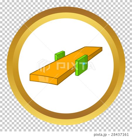 Swing balancer vector icon 28437161