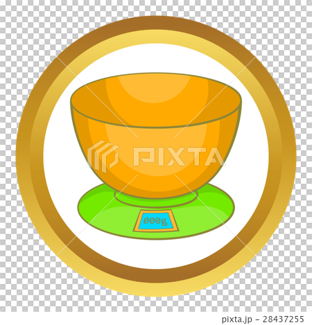 Kitchen scales vector icon Kitchen scales vector icon 28437255