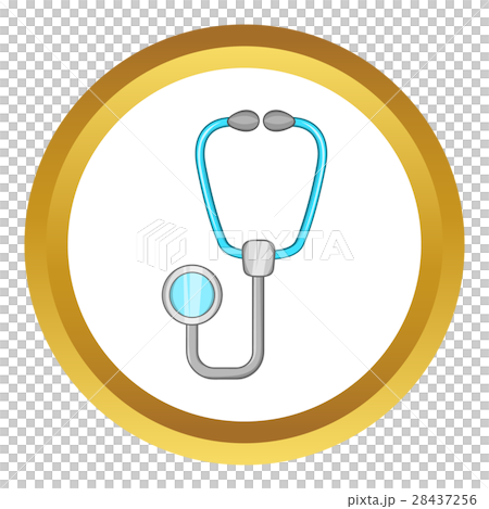 Phonendoscope vector icon Phonendoscope vector icon 28437256