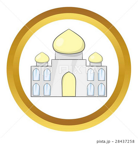 Taj Mahal, India vector icon Taj Mahal, India vector icon 28437258