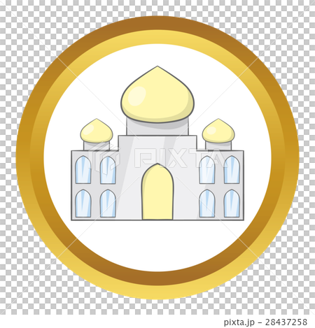 Taj Mahal, India vector icon Taj Mahal, India vector icon 28437258