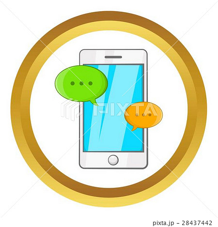 Phone messages vector icon Phone messages vector icon 28437442