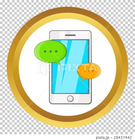 Phone messages vector icon Phone messages vector icon 28437442
