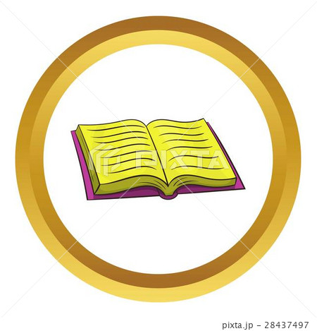 Open book vector icon 28437497
