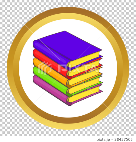 Stack of books vector icon Stack of books vector icon 28437505