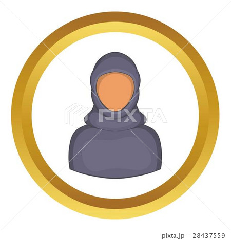 Woman Arab vector icon 28437559