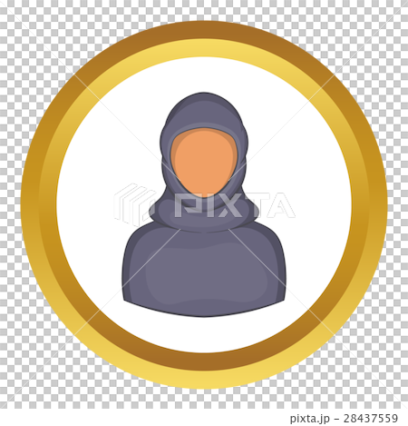 Woman Arab vector icon 28437559