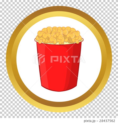 Popcorn vector icon 28437562