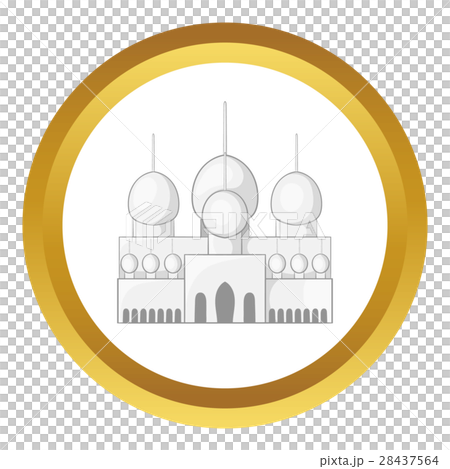 Mosque in UAE vector icon 28437564