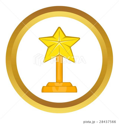 Award star vector icon 28437566