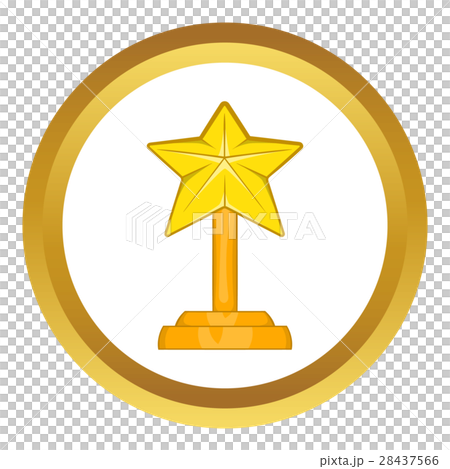 Award star vector icon 28437566