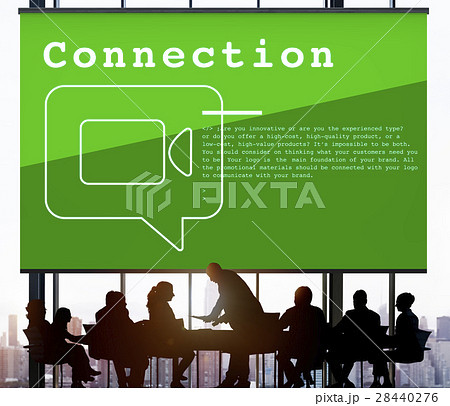 Communication Connection Teleconferrence Network Concept 28440276