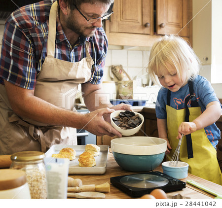 Homemade Baking Holiday Kid Son Concept Homemade Baking Holiday Kid Son Concept 28441042