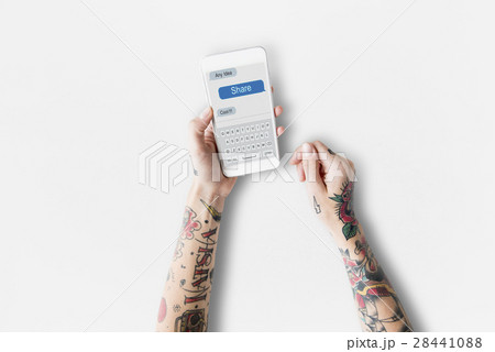 Online Communication connection Network Concept 28441088