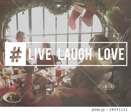 Family Time Wounderful Christmas Happiness Family Time Wounderful Christmas Happiness 28441111