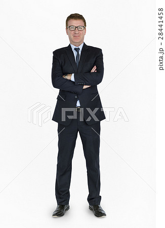 Caucasian Business Man Smiling Caucasian Business Man Smiling 28441458