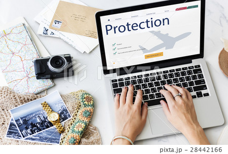 Travel Aviation Insurance Website Concept Travel Aviation Insurance Website Concept 28442166