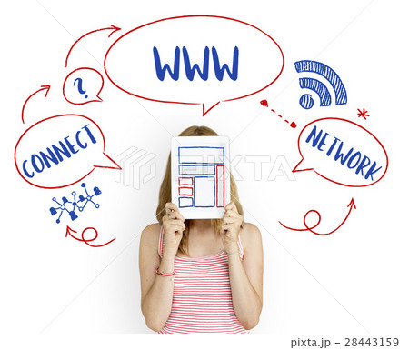 Internet Technology Social Media Concept 28443159
