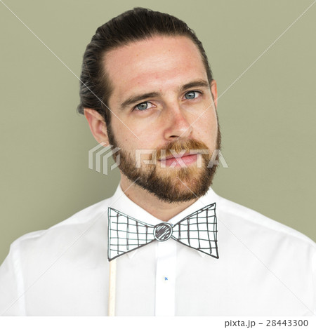 Man Cheerful Studio Portrait Concept Man Cheerful Studio Portrait Concept 28443300