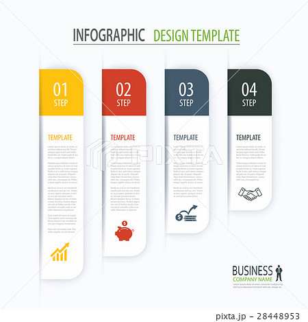 Modern tab index infographic options template 28448953