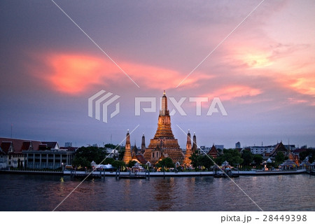 Twilight at Arun Temple 28449398