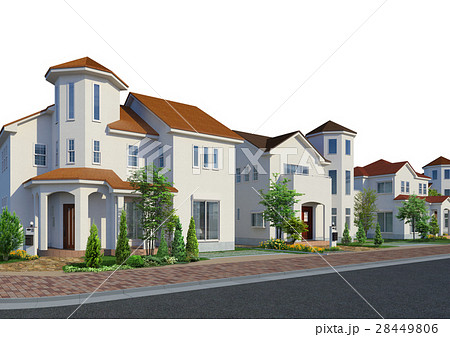 住宅　街並み 28449806