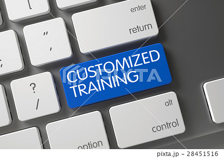Customized Training Key. 3D. 28451516