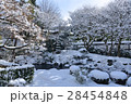 雪の泉涌寺、御座所庭園 28454848