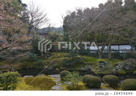 落葉の泉涌寺、御座所庭園 28454849