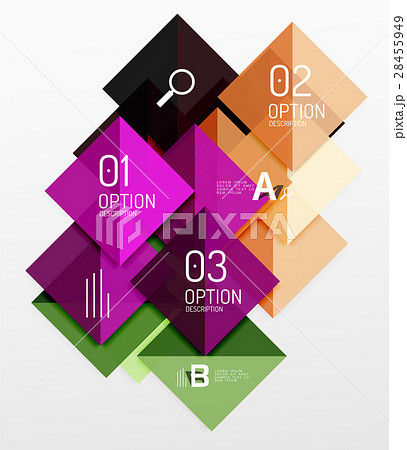 Square infographic banner. 28455949