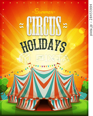 Summer Circus Holidays Poster Summer Circus Holidays Poster 28455994