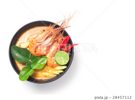 Thai Food Tom Yum Goong traditional cuisine 28457112