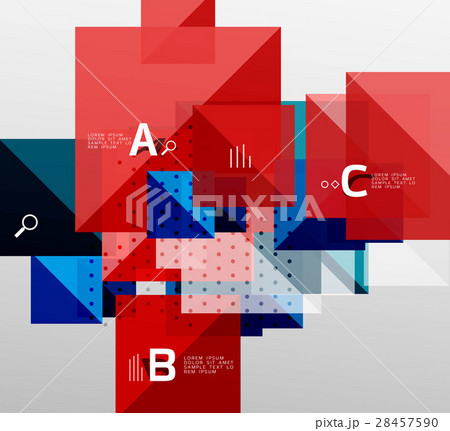 Vector square abstract background Vector square abstract background 28457590