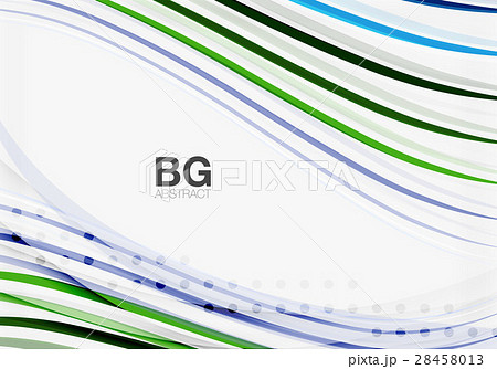 Colorful vector stripes on grey 28458013