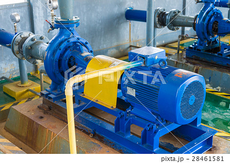 Pump motor in Water Treatment Plant 28461581