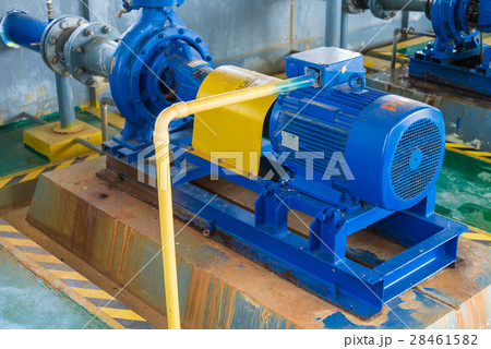 Pump motor in Water Treatment Plant 28461582
