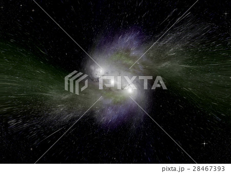 Stars, dust and gas nebula in a far galaxy Stars, dust and gas nebula in a far galaxy 28467393