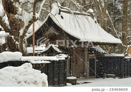 角館散歩：武家屋敷通り　青柳家薬医門 28469609