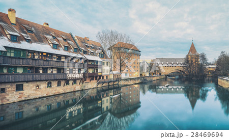 Medieval city Nuremberg, Germany 28469694