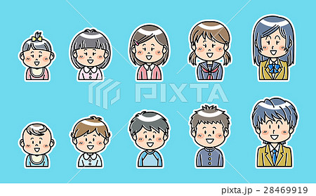 人々（子供たち） 28469919