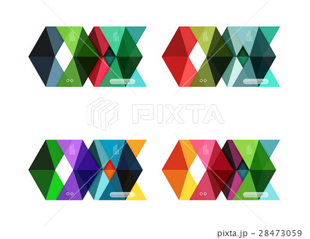 Vector blank infographic arrow templates 28473059