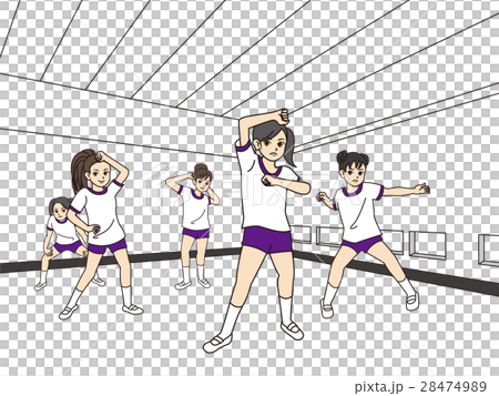 体育 ダンス授業 28474989