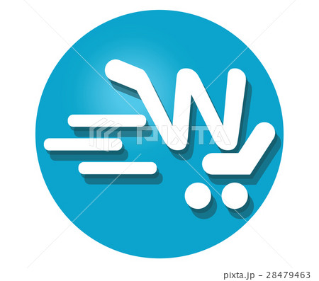 Shopping Cart Icon For W 28479463